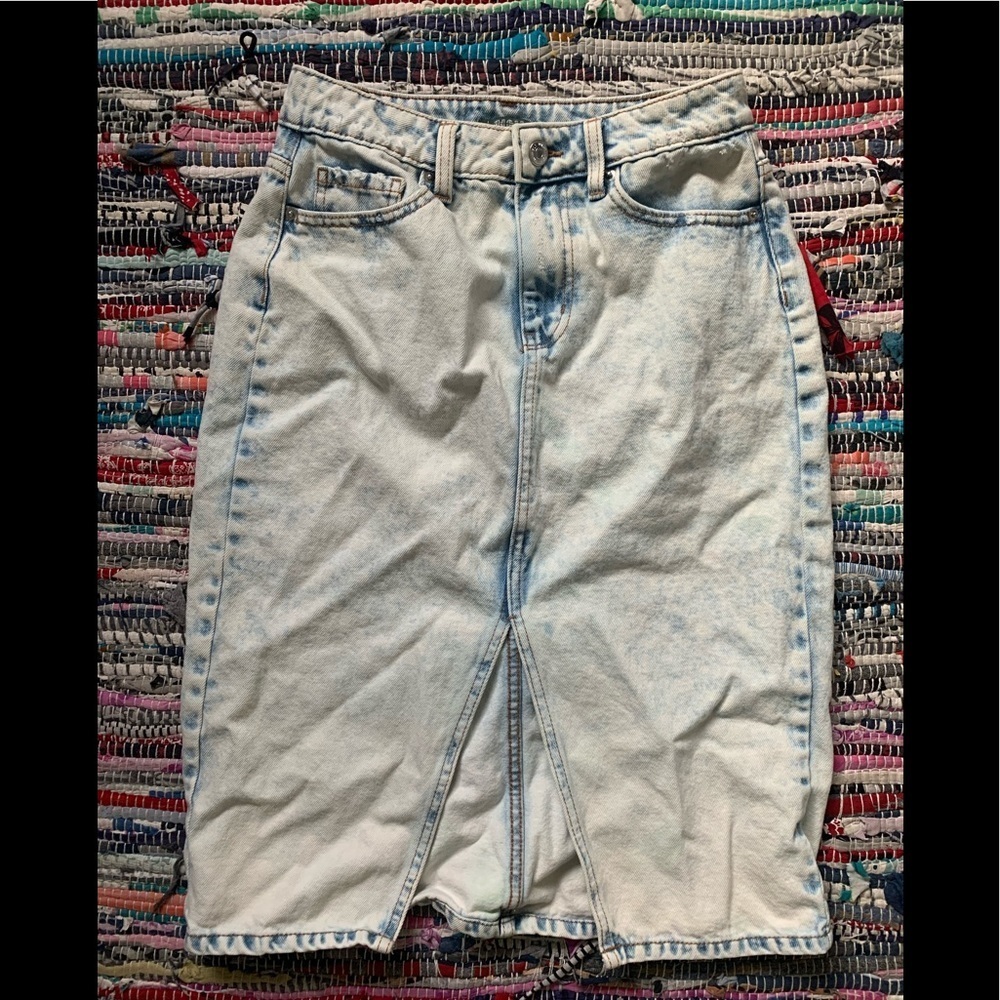 Wild Fable Acid Wash Skirt